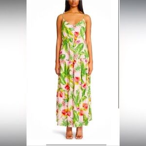 BB Dakota Steve Madden pink floral dress